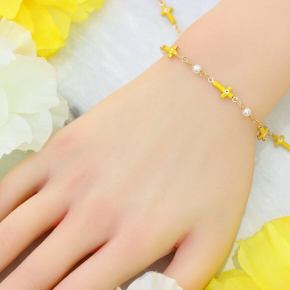 "Minimalist Bracelet, Sleek & Modern Design, Women’s Fashion, YC110024-B  ✅ Brac - Picture 6 of 10